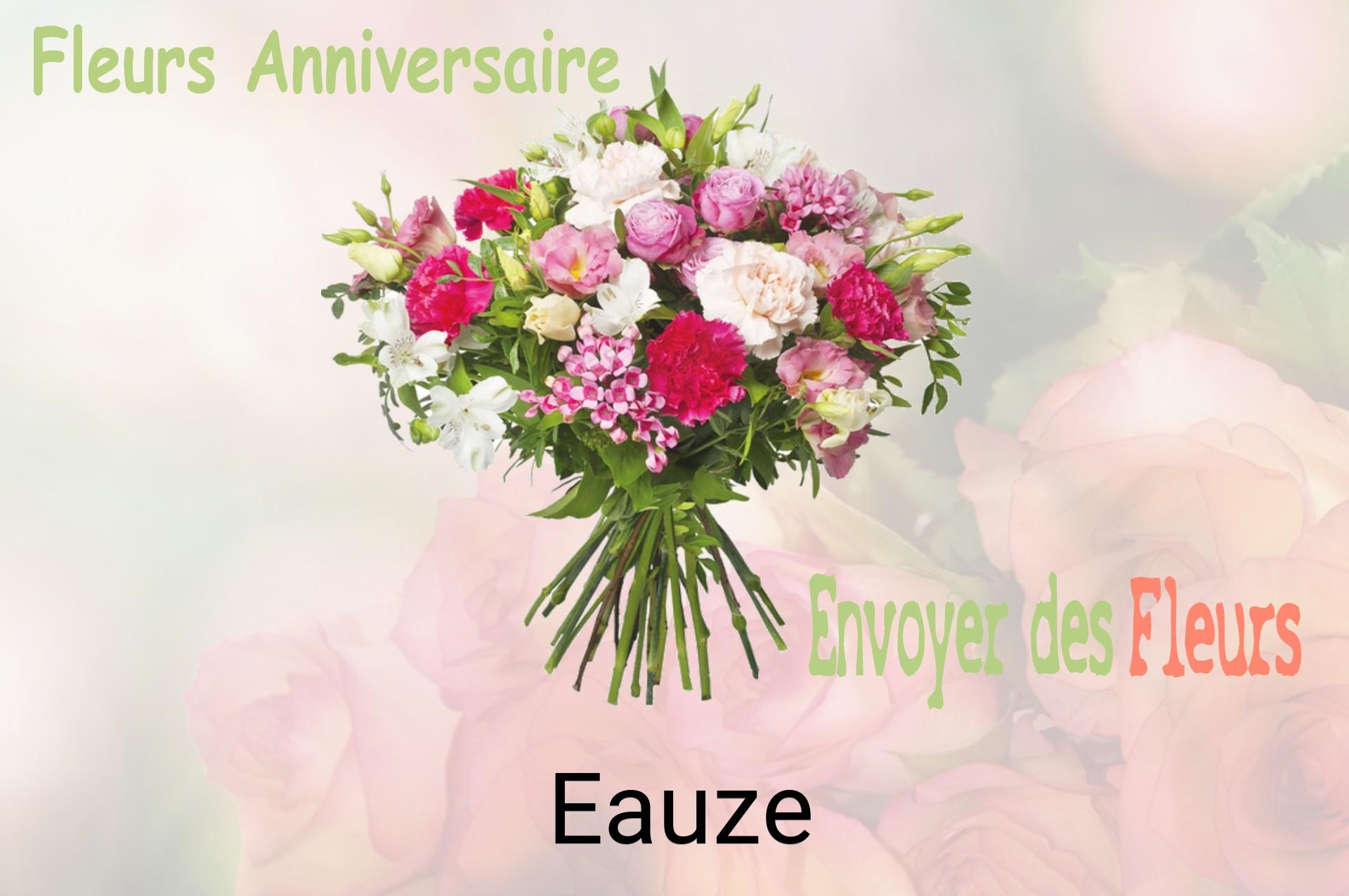 Bouquet de fleurs d’anniversaire livré à Eauze