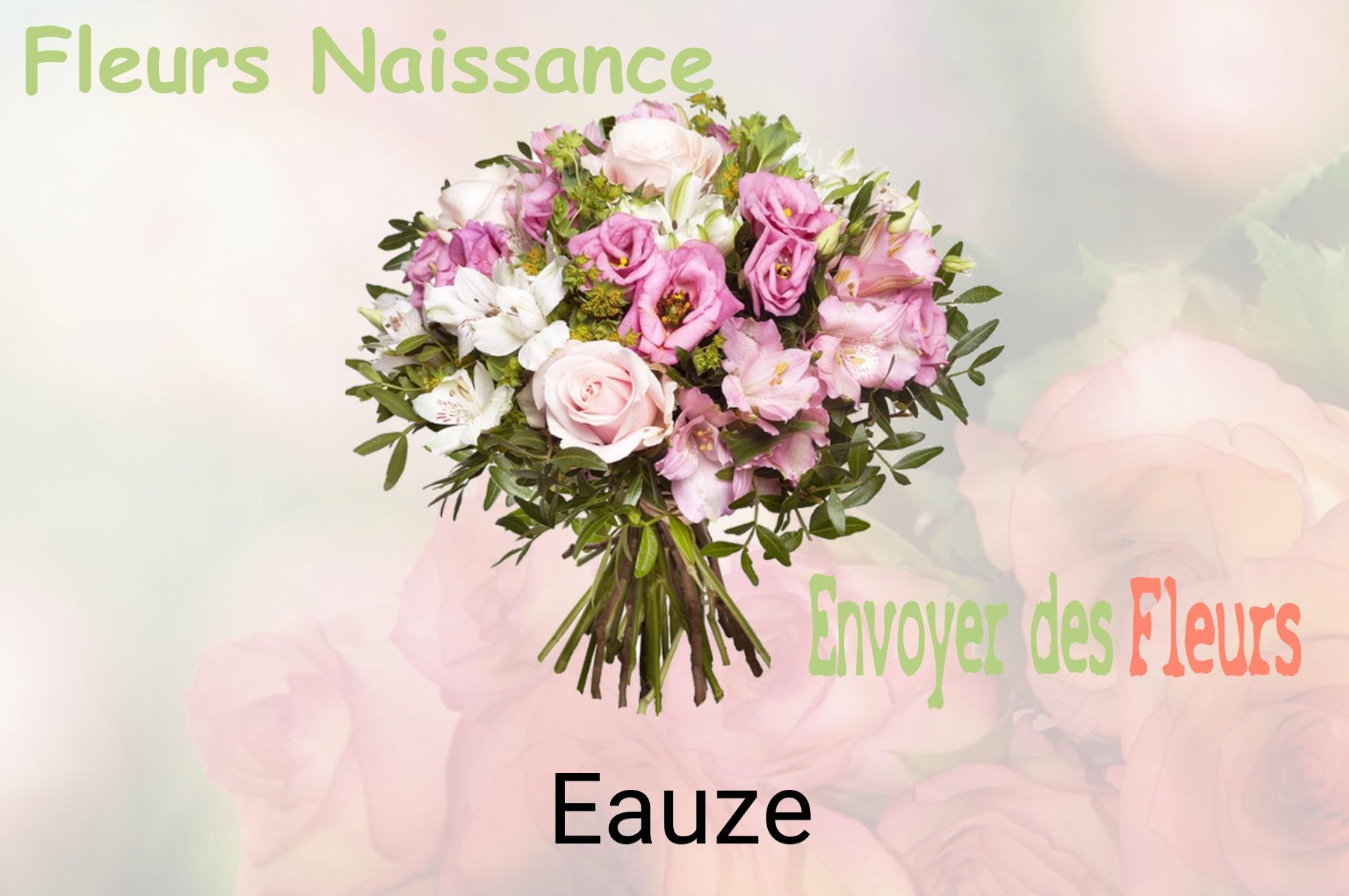 Bouquet de fleurs de naissance livré à Eauze
